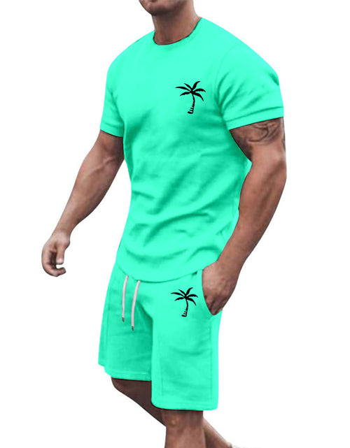 Load image into Gallery viewer, Short-sleeved Shorts Sports And Leisure Suit
