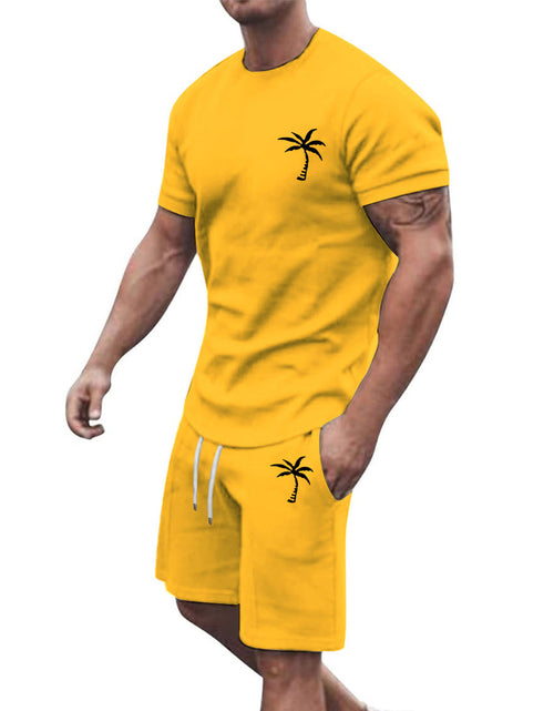 Load image into Gallery viewer, Short-sleeved Shorts Sports And Leisure Suit
