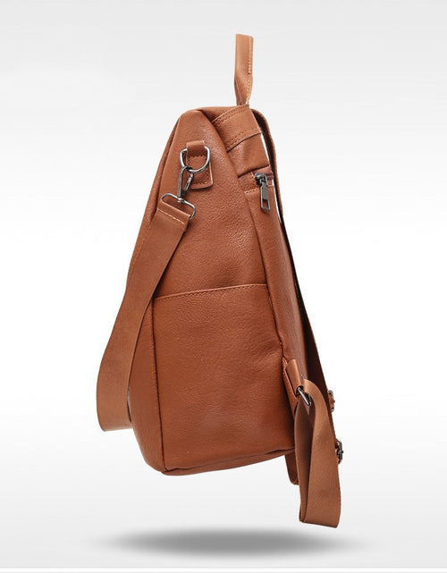 Load image into Gallery viewer, Women Backpack Waterproof Nylon Anti-theft Rucksack Lightweight Shoulder Bag, Medium Black or Brown
