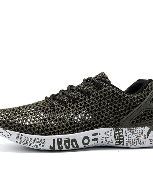 Load image into Gallery viewer, Casual Men&#39;s Shoes Breathable Sneakers Match Hollow Lace Board Shoes
