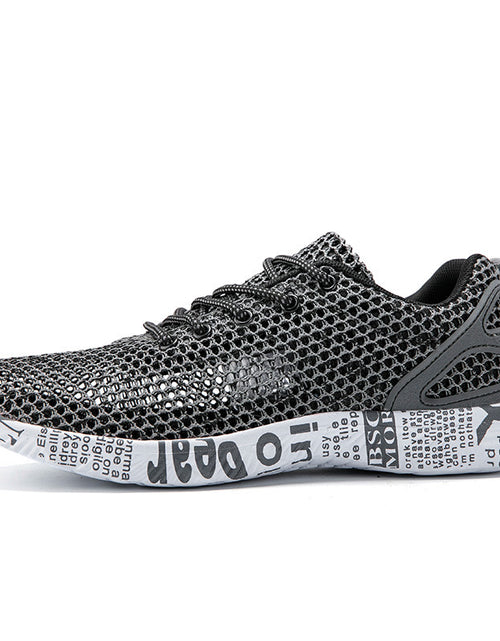 Load image into Gallery viewer, Casual Men&#39;s Shoes Breathable Sneakers Match Hollow Lace Board Shoes
