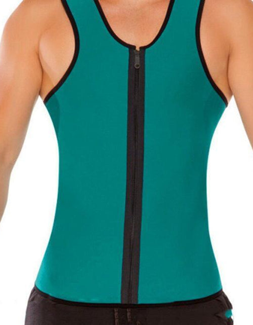 Load image into Gallery viewer, Men&#39;s Sports Vest Rubber Corset
