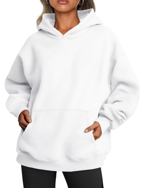 Load image into Gallery viewer, Women&#39;s Oversized Hoodies Fleece Loose Sweatshirts With Pocket Long Sleeve Pullover Hoodies Sweaters Winter Fall Outfits Sports Clothes
