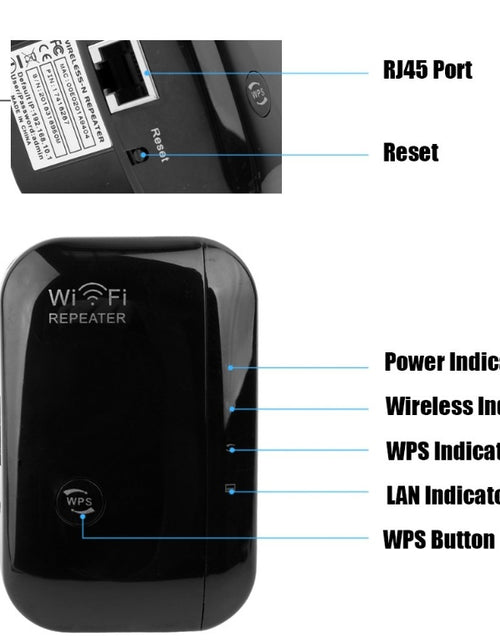 Load image into Gallery viewer, Wifi Repeater Wifi Signal Amplifier

