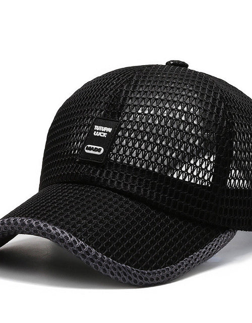 Load image into Gallery viewer, Summer Men&#39;s Outdoor Sunshade Sports Quick-drying Breathable Baseball Cap
