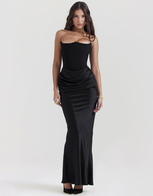 Load image into Gallery viewer, Slim Tube Top Long Dress Sexy Fashion Bandeau Backless Party Evening Dresses For Women Clothing
