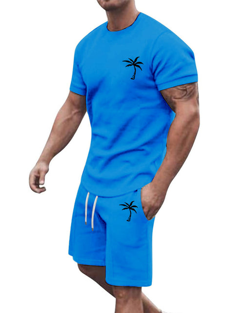 Load image into Gallery viewer, Short-sleeved Shorts Sports And Leisure Suit
