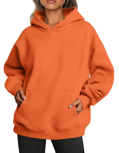 Load image into Gallery viewer, Women&#39;s Oversized Hoodies Fleece Loose Sweatshirts With Pocket Long Sleeve Pullover Hoodies Sweaters Winter Fall Outfits Sports Clothes
