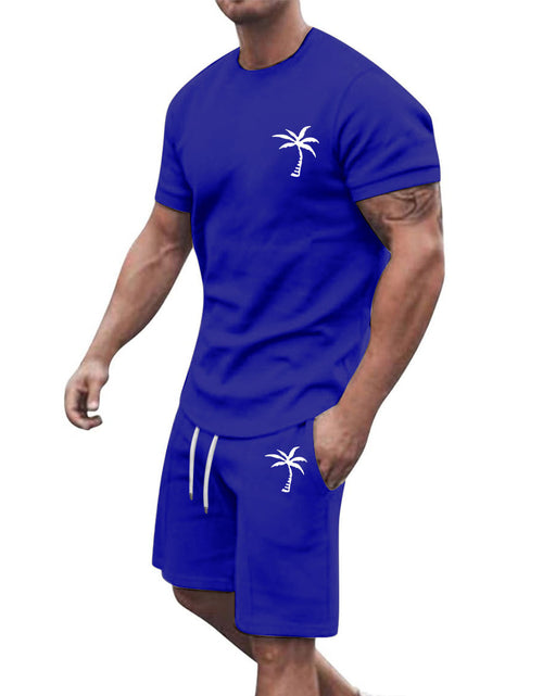 Load image into Gallery viewer, Short-sleeved Shorts Sports And Leisure Suit
