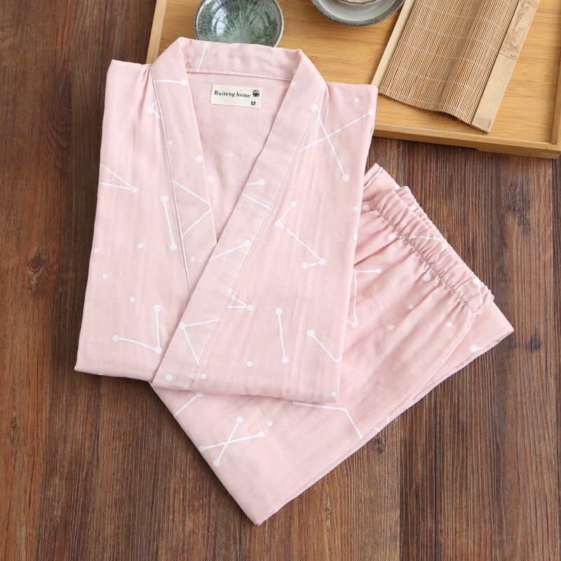 Summer and autumn pajamas work clothes