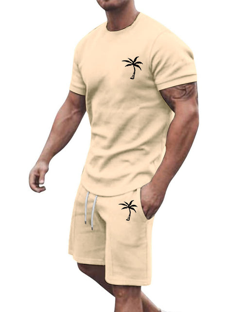Load image into Gallery viewer, Short-sleeved Shorts Sports And Leisure Suit
