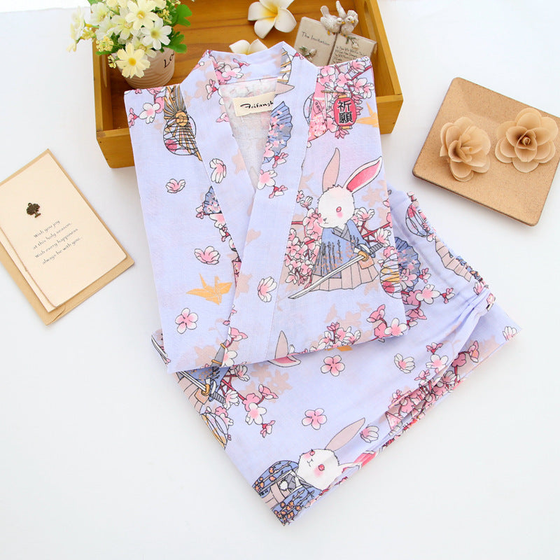 Summer and autumn pajamas work clothes