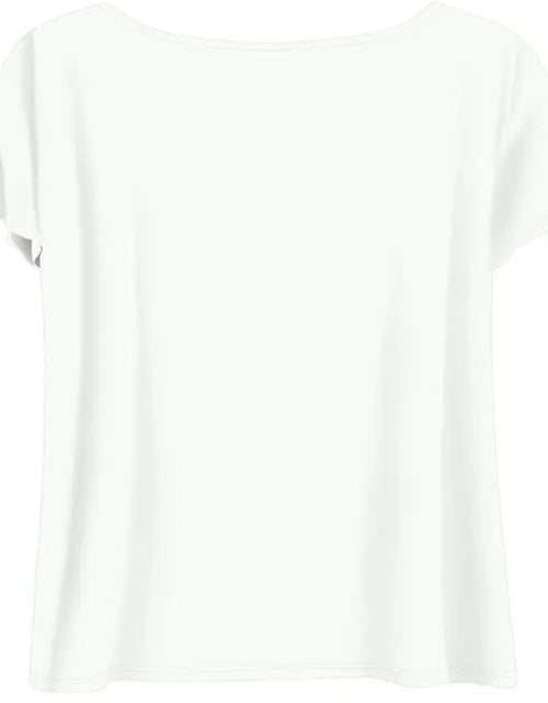 Load image into Gallery viewer, Women&#39;s Summer Casual Short Sleeve &#39;YOU ARE&#39; Letter Print Round Neck T-Shirt
