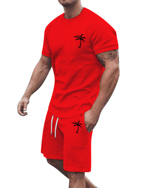 Load image into Gallery viewer, Short-sleeved Shorts Sports And Leisure Suit
