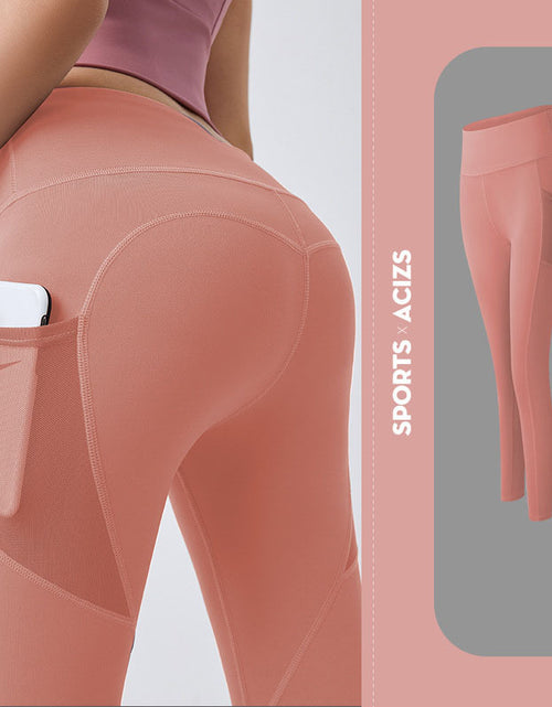 Load image into Gallery viewer, Yoga Pants Women With Pocket Leggings Sport Girl Gym Leggings Women Tummy Control Jogging Tights Female Fitness Pants
