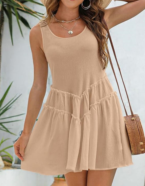 Load image into Gallery viewer, Womens Swimsuit Coverup Bathing Suit Swim Beach Cover Ups Swimwear Flowy Summer Dress Vacation Swim Suits
