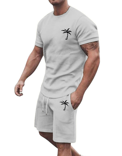 Load image into Gallery viewer, Short-sleeved Shorts Sports And Leisure Suit
