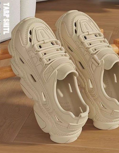 Load image into Gallery viewer, Men&#39;s Hole Shoes Thick-soled Beach Fishing Sandals
