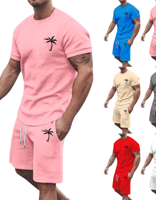 Load image into Gallery viewer, Short-sleeved Shorts Sports And Leisure Suit
