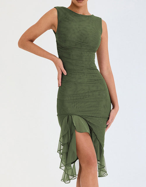 Load image into Gallery viewer, Summer Slim Skinny Sleeveless Dress For Women Fashion Party Club Dresses
