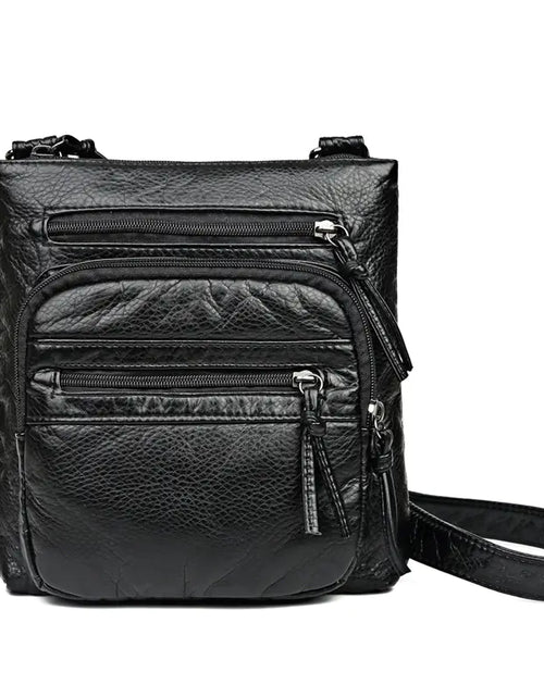 Load image into Gallery viewer, Mini Washable Leather Crossbody Bag for Smartphones
