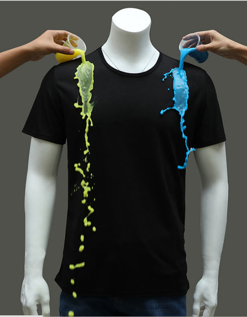 Load image into Gallery viewer, Quick-drying Waterproof Anti-fouling T-shirt Couple Half Sleeve Bottoming Shirt
