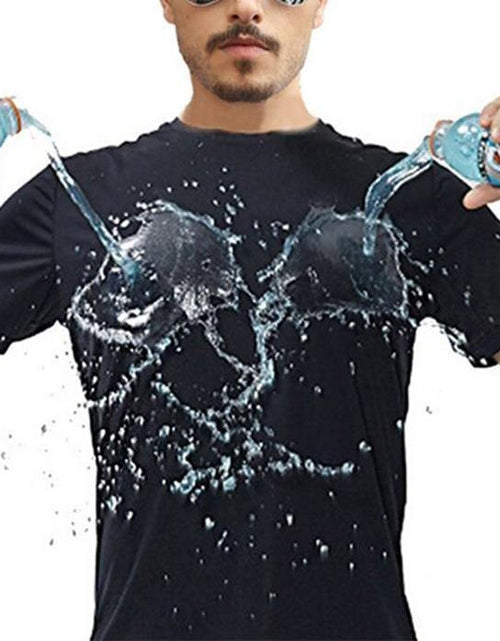 Load image into Gallery viewer, Quick-drying Waterproof Anti-fouling T-shirt Couple Half Sleeve Bottoming Shirt
