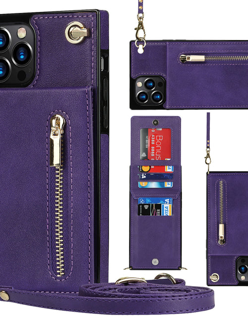 Load image into Gallery viewer, Zipper Phone Case Phone Case Crossbody
