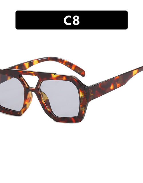 Load image into Gallery viewer, Big Frame Leopard Sunglasses Summer Sunshade Beach Vacation Glasses

