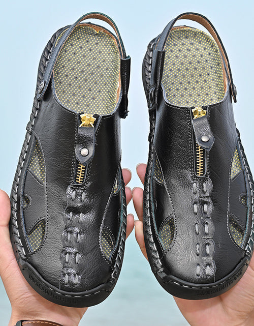 Load image into Gallery viewer, Men&#39;s Sandals Plus Size Outdoor Beach Handcraft

