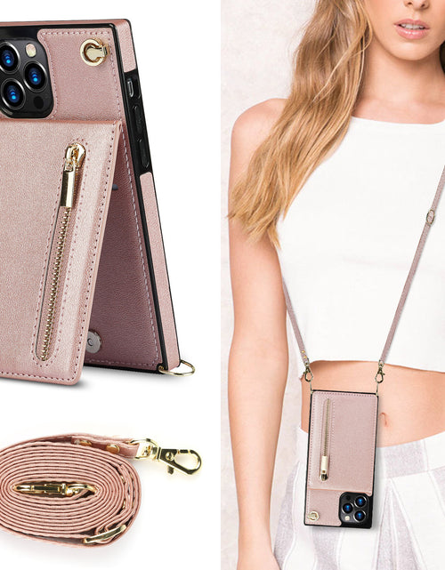 Load image into Gallery viewer, Zipper Phone Case Phone Case Crossbody

