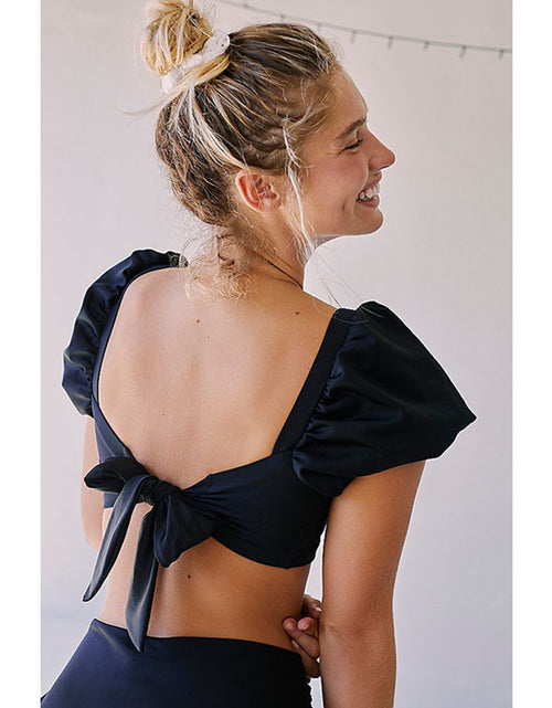 Load image into Gallery viewer, Hot-selling Ruffles Bikini Solid Color Bikinis Women Swimwear Sexy  Swim Suit Bandage Swimsuit Bikini
