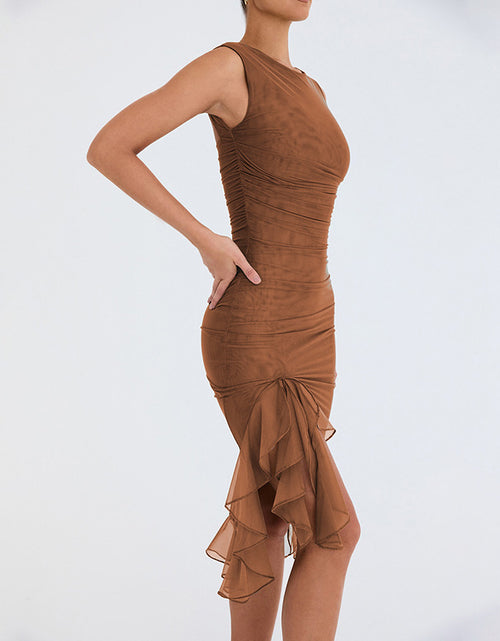 Load image into Gallery viewer, Summer Slim Skinny Sleeveless Dress For Women Fashion Party Club Dresses

