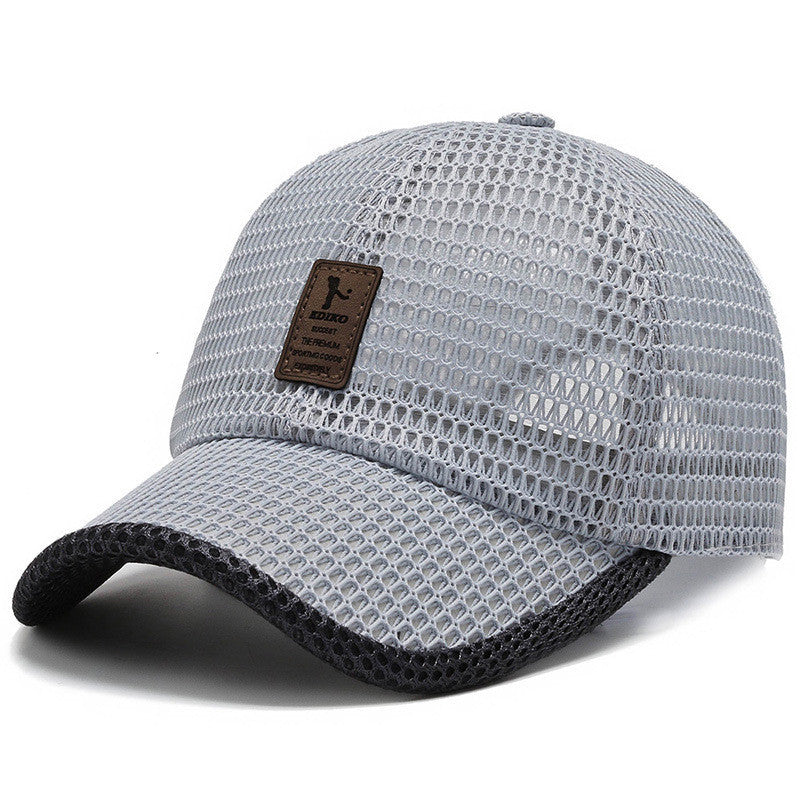 Summer Men's Outdoor Sunshade Sports Quick-drying Breathable Baseball Cap