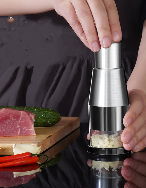 Load image into Gallery viewer, Garlic Crusher Onion Chopper Vegetables Chopper Manual Garlic Press Machine Garlic Squeezer Kitchen Gadget
