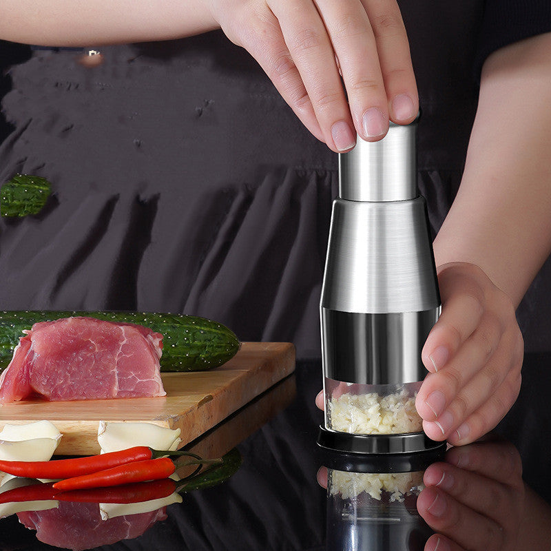 Garlic Crusher Onion Chopper Vegetables Chopper Manual Garlic Press Machine Garlic Squeezer Kitchen Gadget
