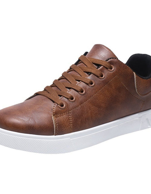 Load image into Gallery viewer, Lace-up Flat Shoes Men&#39;s Fashion Casual Shoes
