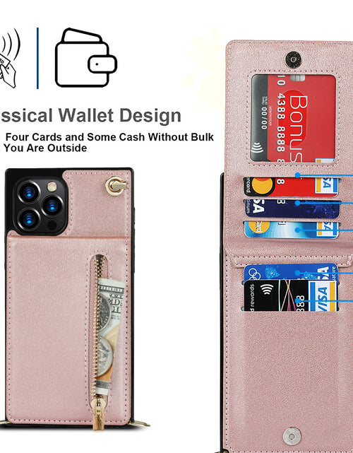 Load image into Gallery viewer, Zipper Phone Case Phone Case Crossbody
