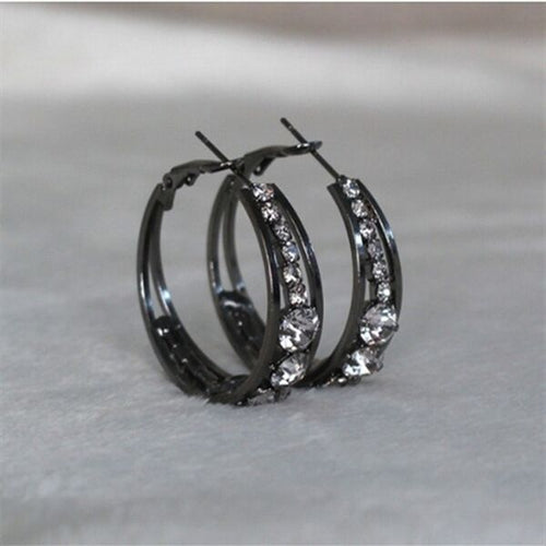 Load image into Gallery viewer, European And American Air Drill Mosaic Women&#39;s Earrings
