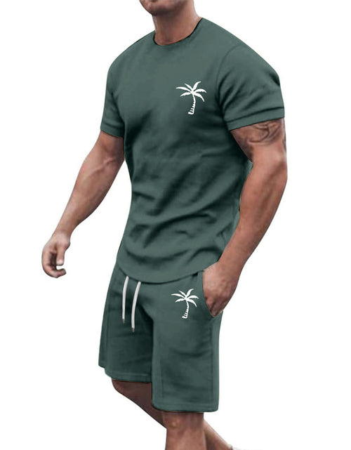 Load image into Gallery viewer, Short-sleeved Shorts Sports And Leisure Suit
