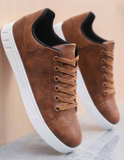Load image into Gallery viewer, Lace-up Flat Shoes Men&#39;s Fashion Casual Shoes
