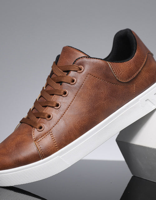 Load image into Gallery viewer, Lace-up Flat Shoes Men&#39;s Fashion Casual Shoes
