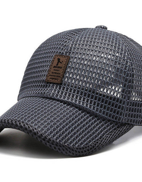 Load image into Gallery viewer, Summer Men&#39;s Outdoor Sunshade Sports Quick-drying Breathable Baseball Cap
