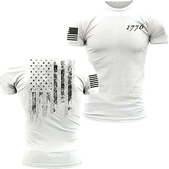 American Acid 1776 Us Flag Men Clothing T-Shirt Funny Whiske