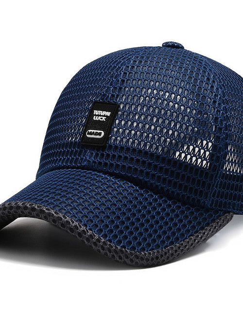 Load image into Gallery viewer, Summer Men&#39;s Outdoor Sunshade Sports Quick-drying Breathable Baseball Cap
