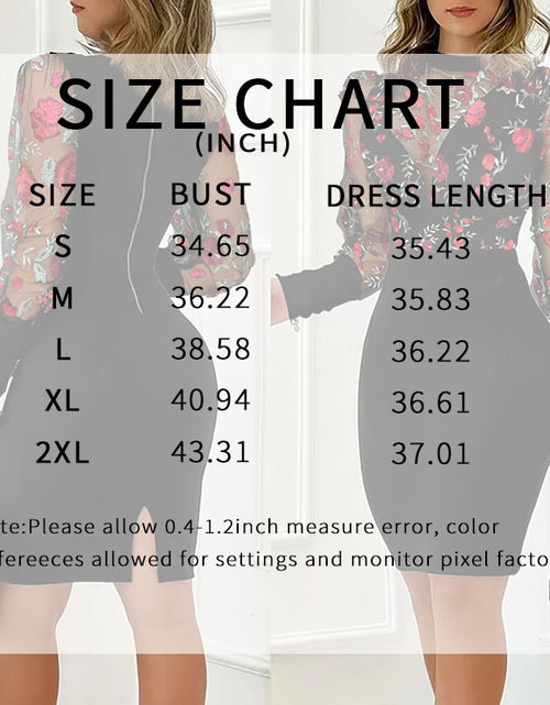 Load image into Gallery viewer, Women&#39;s Sexy Bodycon Midi Dress Mock Neck Long Sleeve Sheer Dresses Night Club Party Dresses
