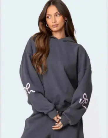 Load image into Gallery viewer, Bow Printed Sweater
