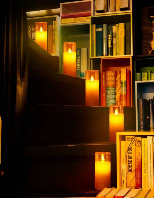 Load image into Gallery viewer, USB Rechargeable LED Pillar Candles
