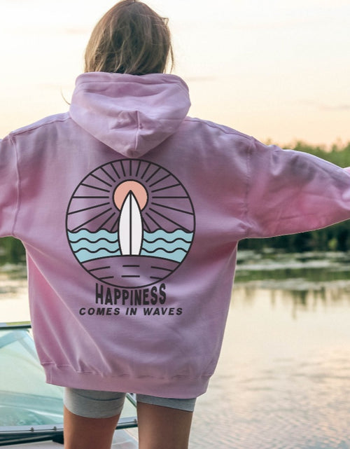 Load image into Gallery viewer, Women&#39;s Fashion Chasing Sunset Print Oversized Hoodie

