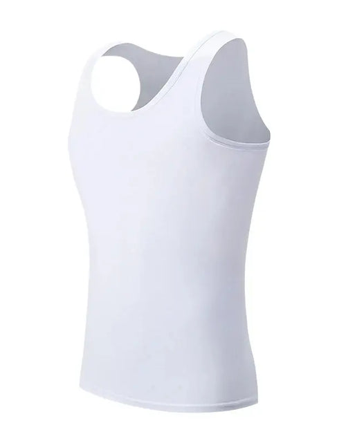Load image into Gallery viewer, 1/3 Pack Four Seasons Men&#39;s Cotton Joker Vest Teenagers Simple Fit Sports Fitness T-shirt Middle-aged Casual Sleeveless Shirt
